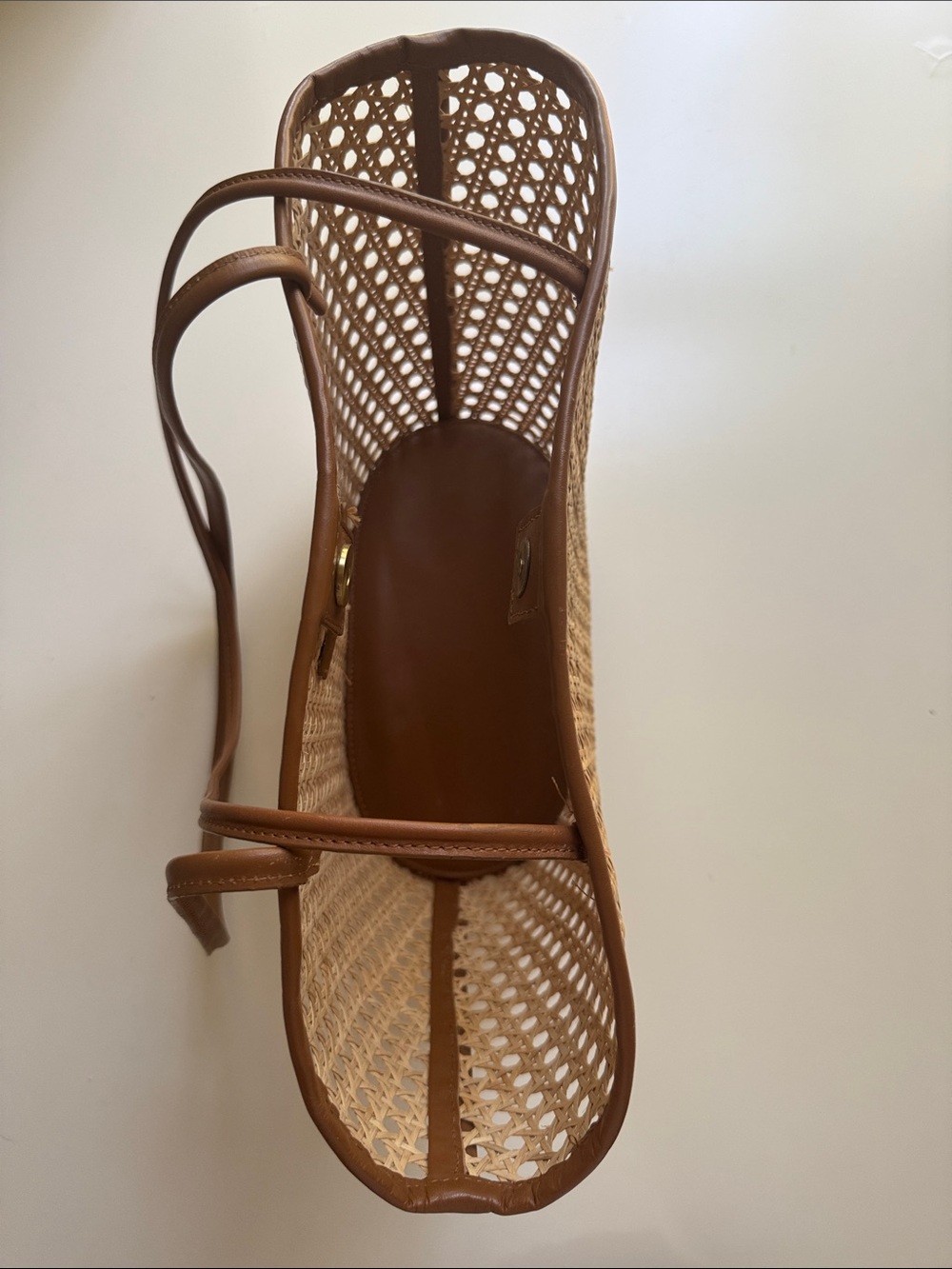 Bembien Mira Bag Large - Rattan in Copper - Picture 7 of 12